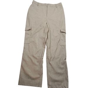 Bagatelle Faux Leather Cargo Pants In M